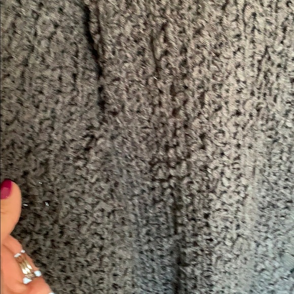 Evereve super soft dark grey pocketed cardigan - Picture 7 of 7